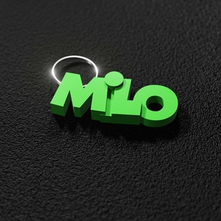 Milo anahtarlık gadget 3d print model - Mito3D