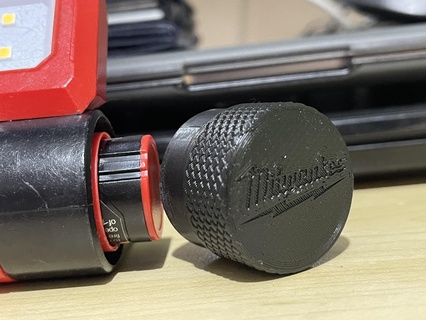 milwaukee 31-21-0058 battery cover usb rover light ledlight floodlight tool 3d print model - Mito3D