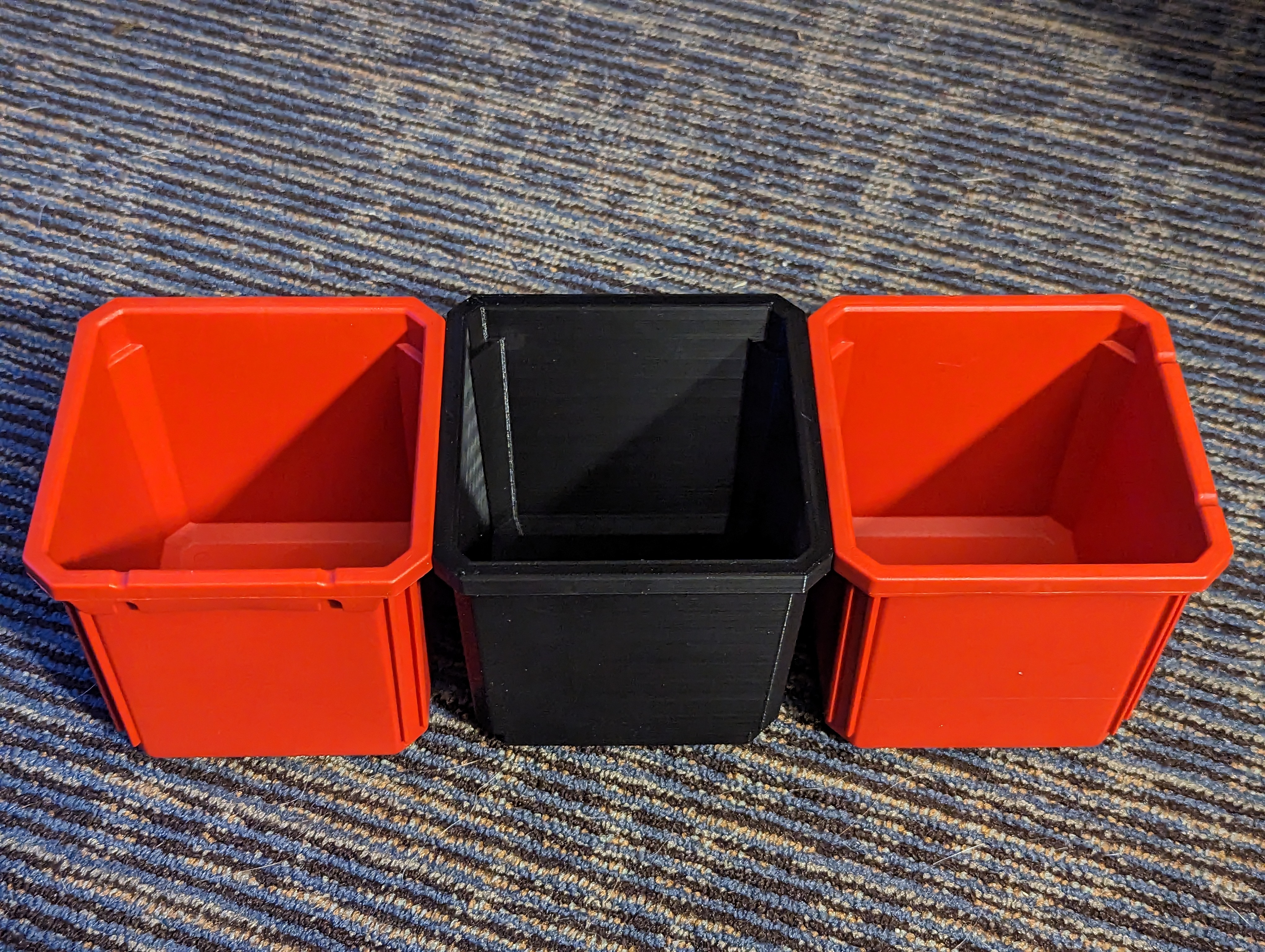 Milwaukee poubelle packout organisateur remplacement 3D print model - Mito3D