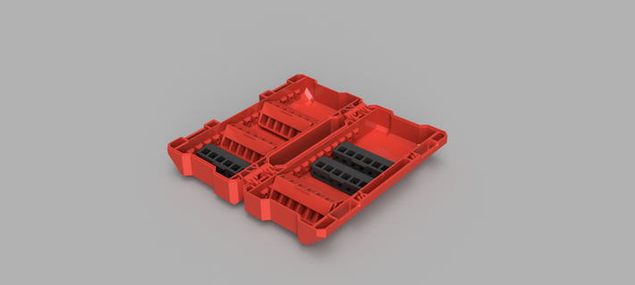milwaukee bit case 3d print model - Mito3D