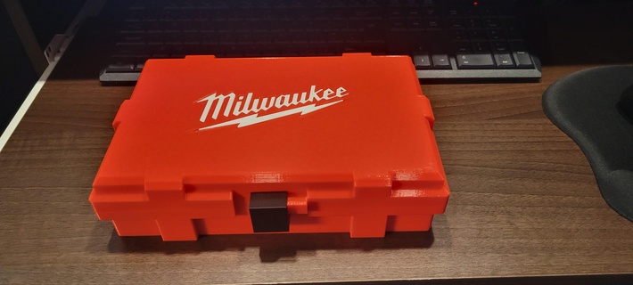 milwaukee box screwdriver 2101-20 box box milwaukee screwdriver screwdriver 2101-20 battery operated tool tool  3d print model - Mito3D