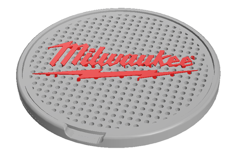 milwaukee portavasos 3d print model - Mito3D