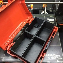 milwaukee drill box trays tool_holders_boxes 3d print model - Mito3D