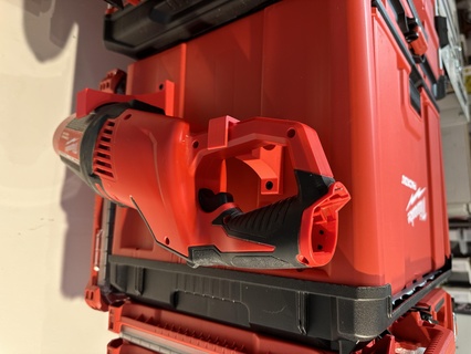 Milwaukee m12 Vakuum Aufhänger montieren Auspacken 3d print model - Mito3D