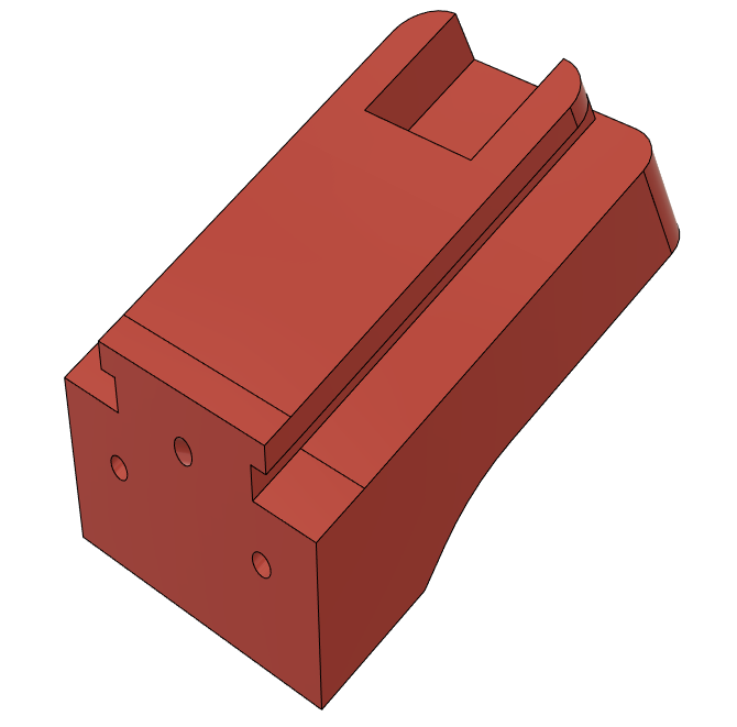 Milwaukee m18 araç Kulp destek 60degree açılı el aleti tutucu araçlar 3D print model - Mito3D