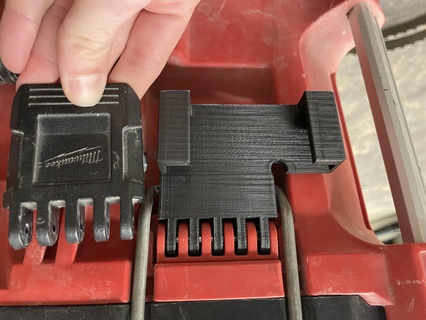 Milwaukee Auspacken verriegeln Aufhänger Ersatz Clip Deckel System Box Werkzeug Lager 3d print model - Mito3D