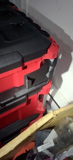 Milwaukee Auspacken Schiene weiblich Empfänger montieren Werkzeugkasten Werkzeug m12 m18 3d print model - Mito3D