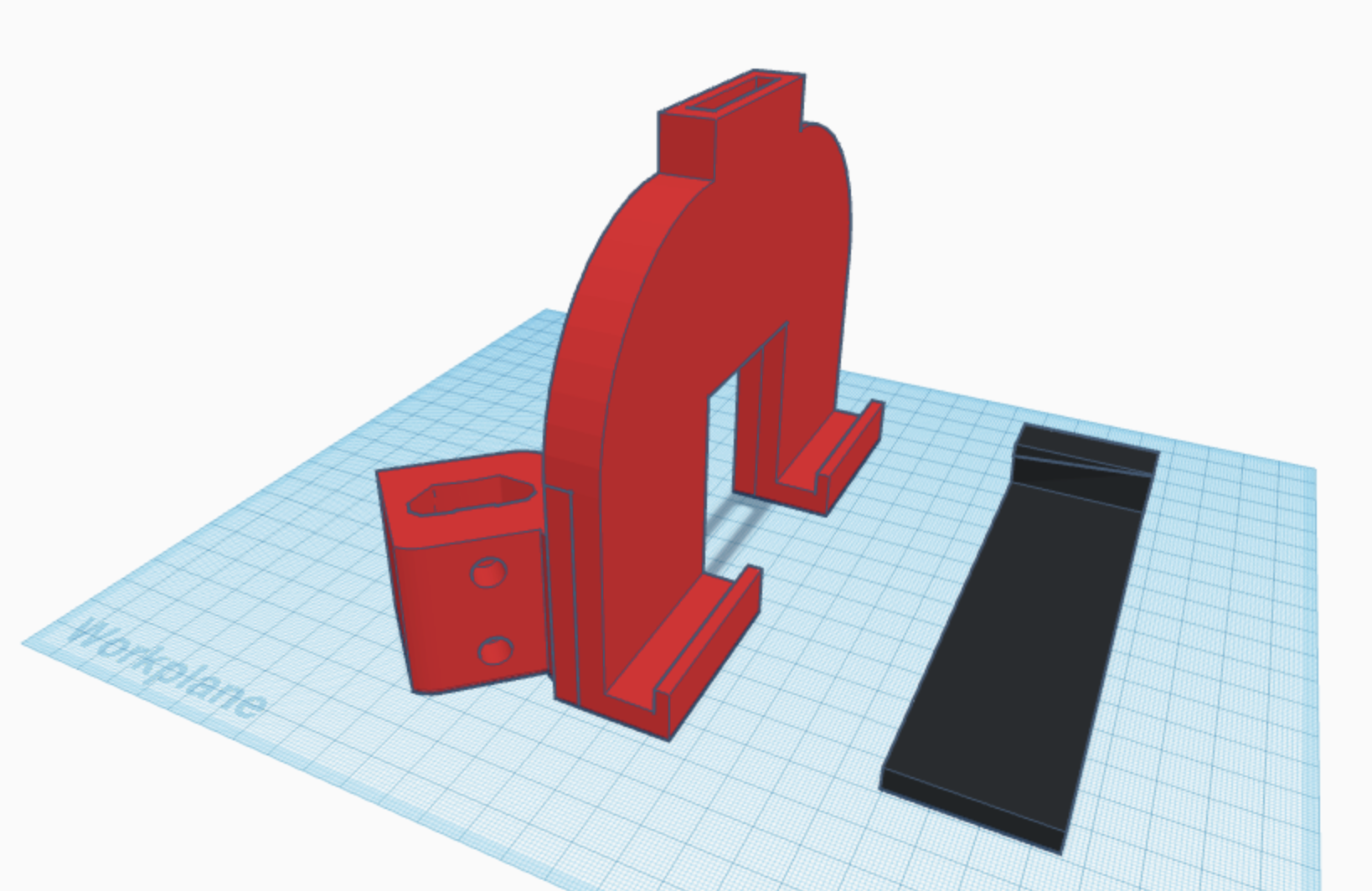 Milwaukee embalagem áspero ipad suporte modificações 3D print model - Mito3D