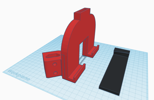 Milwaukee paketleme sağlam ipad Kulp destek modlar 3d print model - Mito3D