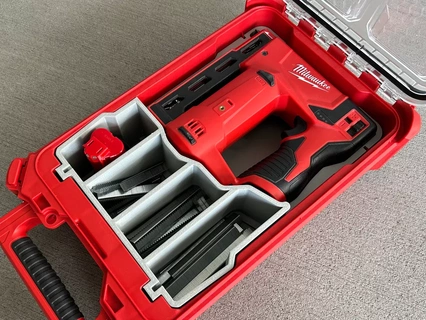 Milwaukee Auspacken Werkzeug Einsätze Werkzeuge einfügen Lager Zubehör Tablett Organisation 3d print model - Mito3D