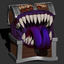 nachahmen Monster Rolle abspielen 3d print model - Mito3D