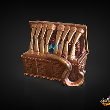 imitare dado prigione supporto gratuito dicejail dice jail fatesend fates end rpg dnd role playing game dungeons and dragons support free supports tavolo tabletop games mimic chest trappola mangiare 3d print model - Mito3D