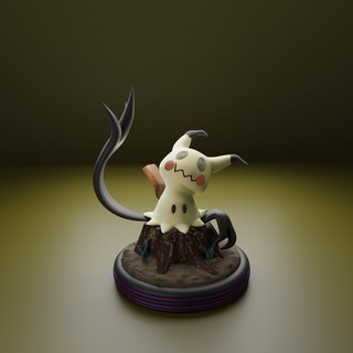 mimikyu pokemon statue Art starter pokemonstarter bulbasaur charmander squirtle pokemonstatue figure 3d print model - Mito3D