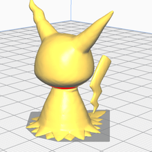 mimikyu a arte alola pokemon mimikkyu 3d print model - Mito3D