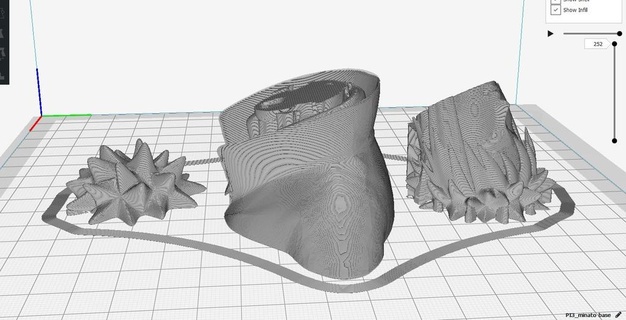 minato bust sliced print naruto scans replicas 3d print model - Mito3D