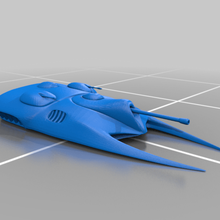 minbari - windsword heavy assault tank Spiel babylon 5 babylon5 gropos Spielzeug 3d print model - Mito3D