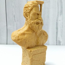 mente a construção de busto arte do homem rosto casa decoração construir escultura esculpir 3d print model - Mito3D