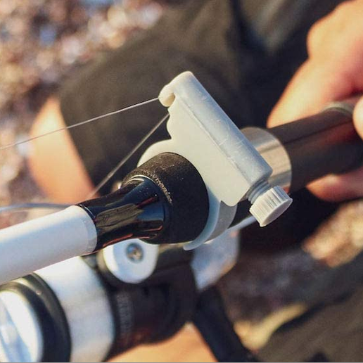 minder tool fishing fish strike guard bobber poles tools 3D print model - Mito3D