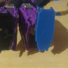 mindwipe transformers feet cover transformer toy titans return tr 3d print model - Mito3D