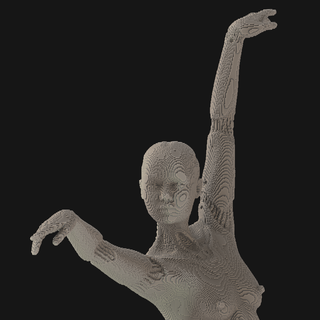 Minecraft Android Ballerina Traum 3d print model - Mito3D