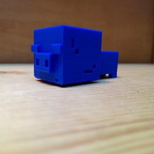 minecraft-baby-Schwein Spiel Tiere 3d print model - Mito3D