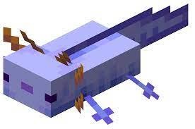 minecraft blue axolotl 3d print model - Mito3D