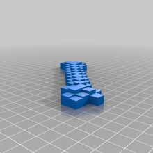 Minecraft kemik Sanat 3d print model - Mito3D