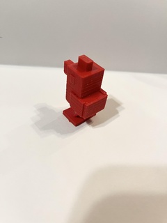 Minecraft tavuk oyuncak 3d print model - Mito3D