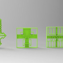 minecraft Ausstecher-kit verschiedene cookie cutter Spiele tnt Schwert zombie 3d print model - Mito3D