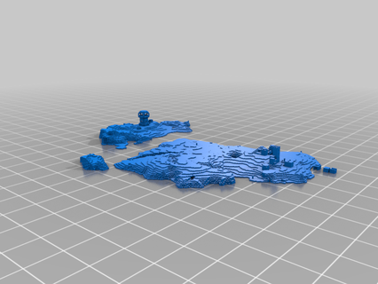 Minecraft deserto ilha ii modelos 3d print model - Mito3D