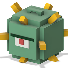 Minecraft Wächter Box Gadget 3d print model - Mito3D
