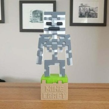 Minecraft cuffie In piedi regalo cuffia titolare supporto auricolare figure scheletro Audio 3d print model - Mito3D