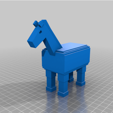 minecraft horse game toys 3d print model - Mito3D