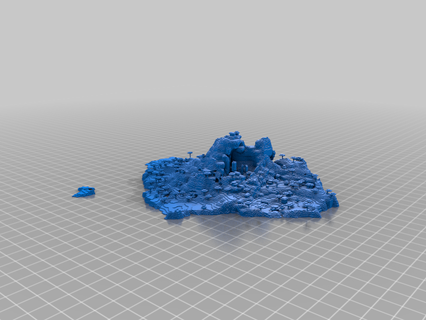 Minecraft Insel ii Lernen 3d print model - Mito3D