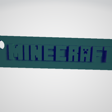 Minecraft portachiavi 3d print model - Mito3D