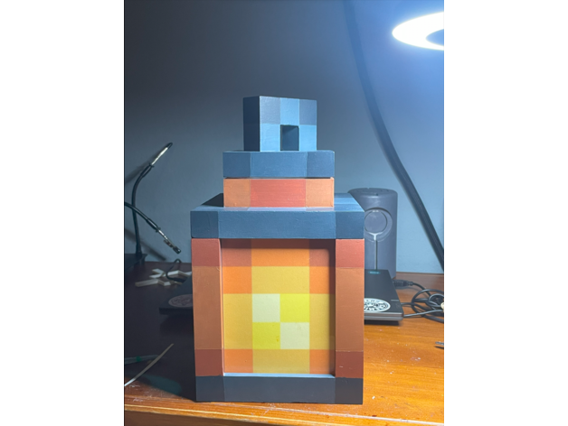 Minecraft lampe jouets Jeux 3D print model - Mito3D