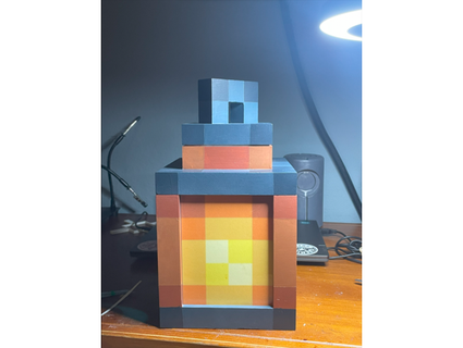 Minecraft lampada giocattoli Giochi 3d print model - Mito3D
