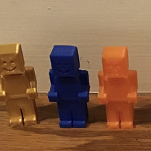 Minecraft Lego ilham kişi oyun parçası bireysel 3d print model - Mito3D