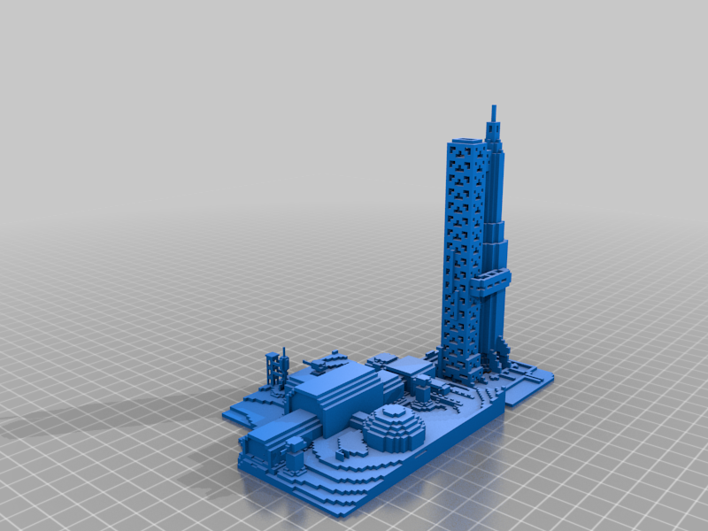 Minecraft Luna Modelli arte 3D print model - Mito3D