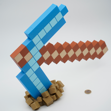 minecraft pickaxe xl blender openscad toy_game_accessories 3d print model - Mito3D