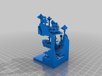Minecraft chantier naval modèles 3d print model - Mito3D