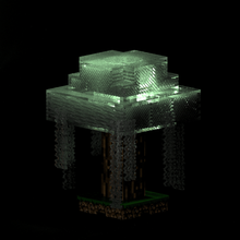 minecraft Sumpf-Baum-Lampe Spiel Lampe funktionell ist 3d print model - Mito3D
