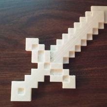 minecraft sword game toy 3d print model - Mito3D