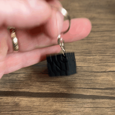 minecraft tnt porte clés bijoux bombe pendentif jouet 3d print model - Mito3D