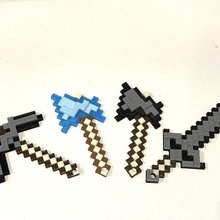 Minecraft Werkzeuge Schlüsselanhänger 3d print model - Mito3D