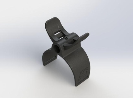 minelab armrest equinox series metal detectors 3011-0385 arm cuff rest stl spare part 3d print model - Mito3D
