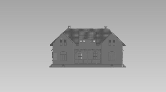 Minenarbeiter Haus bergarbeiterhaus bergbau grube Adolf Gebäude Strukturen Architektur 3d print model - Mito3D