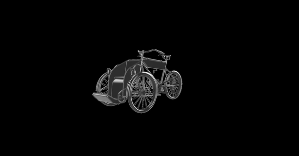 Minerva 1903 moto Motorrad Motor Fahrrad le la motorrad 3d print model - Mito3D