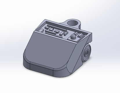 mini sumo Schlüssel Ring Mini Sumo tnr cool niedlich 3d print model - Mito3D