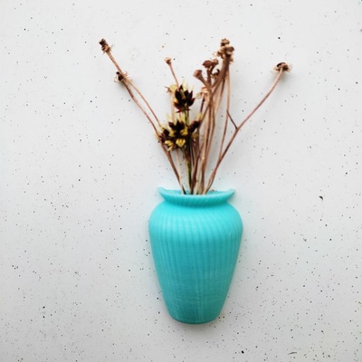 mini vase mıknatıs ev vazo dekorasyon 3d print model - Mito3D